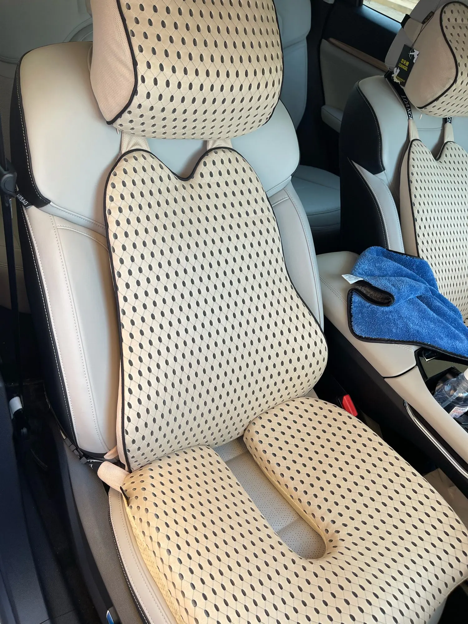 High Quality Car Cushion Set Memory Foam Car Lumbar Support Set