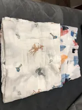 Faja 100% muselina de algodón para bebés, manta suave para recién nacido, para dormir, para el baño y como tapete de juego