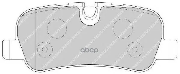Колодки Тормозные Land Rover Discovery 2.7td/4.4 04/Range Rover 05задние Ferodo Fdb1613 Ferodo арт. FDB1613