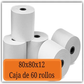 

60 thermal paper rolls 80x80 for receipts