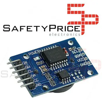 

Arduino precision Clock DS3231 module with battery AT24C32 IIC Real Time Clock