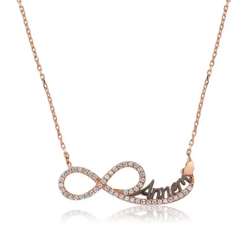 

Silver Mom Printed Infinity Ladies Necklace