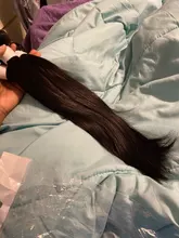 Links-mechones brasileños de cabello humano 100%, mechones con cierre y encaje Frontal, Remy, rectos, 30 y 40 pulgadas, 3 o 4 mechones