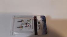 Barbed-Trebles-Hooks Ice-Fishing-Hooks Diamond High-Carbon-Steel with Overturned Winter