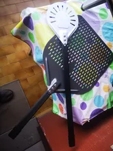 Pala pequeña de aluminio perforada para Pizza, herramienta antideslizante para Pizza, con mango de madera, 7, 8 y 9 pulgadas