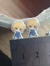 2020 Anime nuevo a tiempo completo-Huntter personajes Kawaii dibujos animados artesanía de resina epoxi joyería pendientes de regalos