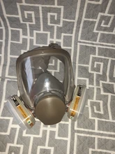 Mascarilla facial para fumigación, filtro para el trabajo, seguridad, protección contra el formaldehído, 6800