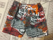 Pantalones cortos de estilo veraniego para hombre, bermudas masculinas de estilo veraniego transpirables y de secado rápido, pantalones cortos informales con estampado hawaiano, disponible en talla hasta 6XL, 2020