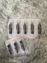 Cartucho para tatuar agujas RL RS RM M1, aguja de tatuaje esterilizada de seguridad, desechable, para máquinas de cartucho, agarres