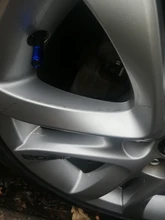 4 uds estilo de coche rueda de aleación de aluminio tapas de vástago de válvulas para neumático cubierta de accesorios de la motocicleta Theftproof tapas de válvulas para mazda