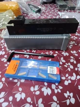 MGEHR1010 MGEHR1212 MGEHR1616 MGEHR2020 MGEHR2525, soporte de herramienta de ranurado externo, hoja de carburo, 10 Uds.
