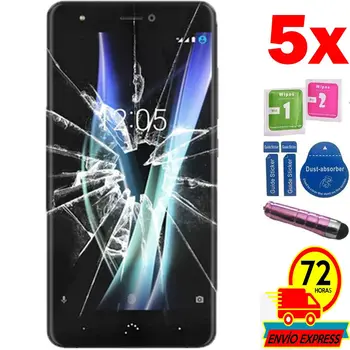 

5x Protectors Screen Tempered Glass for for BQ AQUARIS X/X PRO (Not Full SEE INFO) PEN