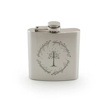 

Lord of the Rings Flask's hip Flask laser engraving novelty whiskey