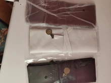 Nuevo estilo de cuero de la PU monedero bolsa de maquillaje Pem lápiz caso cosmético bolso Retro