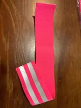 Bandas reflectantes elásticas para brazo, pierna y correas de tobillo, reflectantes de seguridad, cintas de correa para correr por la noche, caminar y ciclismo