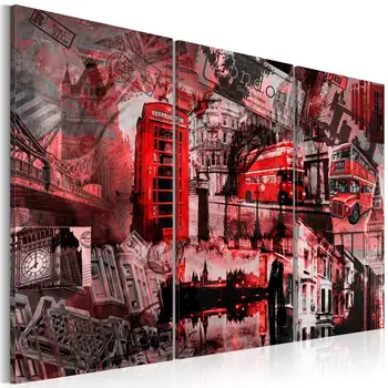 

Table-London red-60x40