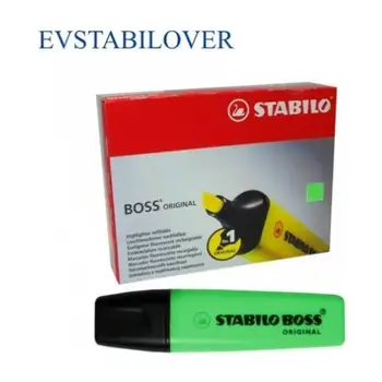 

1 highlighter pen Stabilo Boss VerdeSTABILO7.37