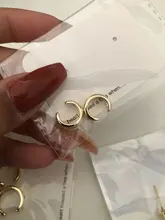 Circonio coreano oído brazalete Set pendientes para niñas 3-14k oro lindo cartílago Clip en pendientes No perforado mujeres Punk joyería