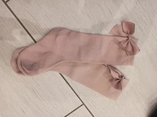 Kids Socks Bowknot Toddlers Baby-Girls Long Knee-High 100%Cotton New Big Soft 0-3-Years