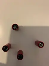 4 uds estilo de coche rueda de aleación de aluminio tapas de vástago de válvulas para neumático cubierta de accesorios de la motocicleta Theftproof tapas de válvulas para mazda