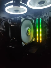 SNOWMAN-enfriador de CPU de 4 tubos de calor, RGB, 120mm, PWM, 4 pines, PC silencioso para Intel LGA 2011, 1150, 1151, 1155, 1366, AMD, AM4, AM3, ventilador de refrigeración de CPU