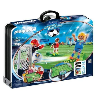 

Playset Sports Action Football Game Playmobil 70244 (35 pcs)
