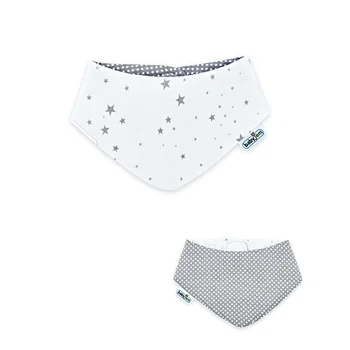 

ebebek Babyjem Newborn Scarf Star Bib Grey