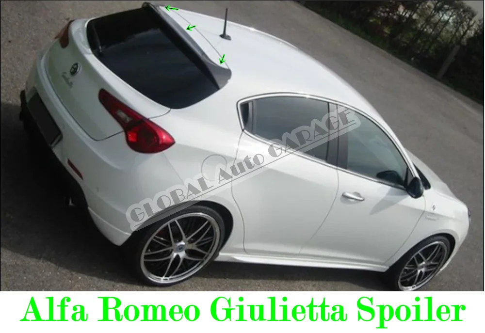Per Alfa Romeo Giulietta Spoiler 2010-2020 Accessorio Auto Spoiler Universali Antenna Per Auto Car Styling Diffusore Flaps Splitter