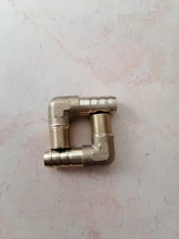 Barb-Fitting Hose Connector-Joint-Adapter Elbow Thread Brass 16mm Bsp Male 12mm 1/4 10mm