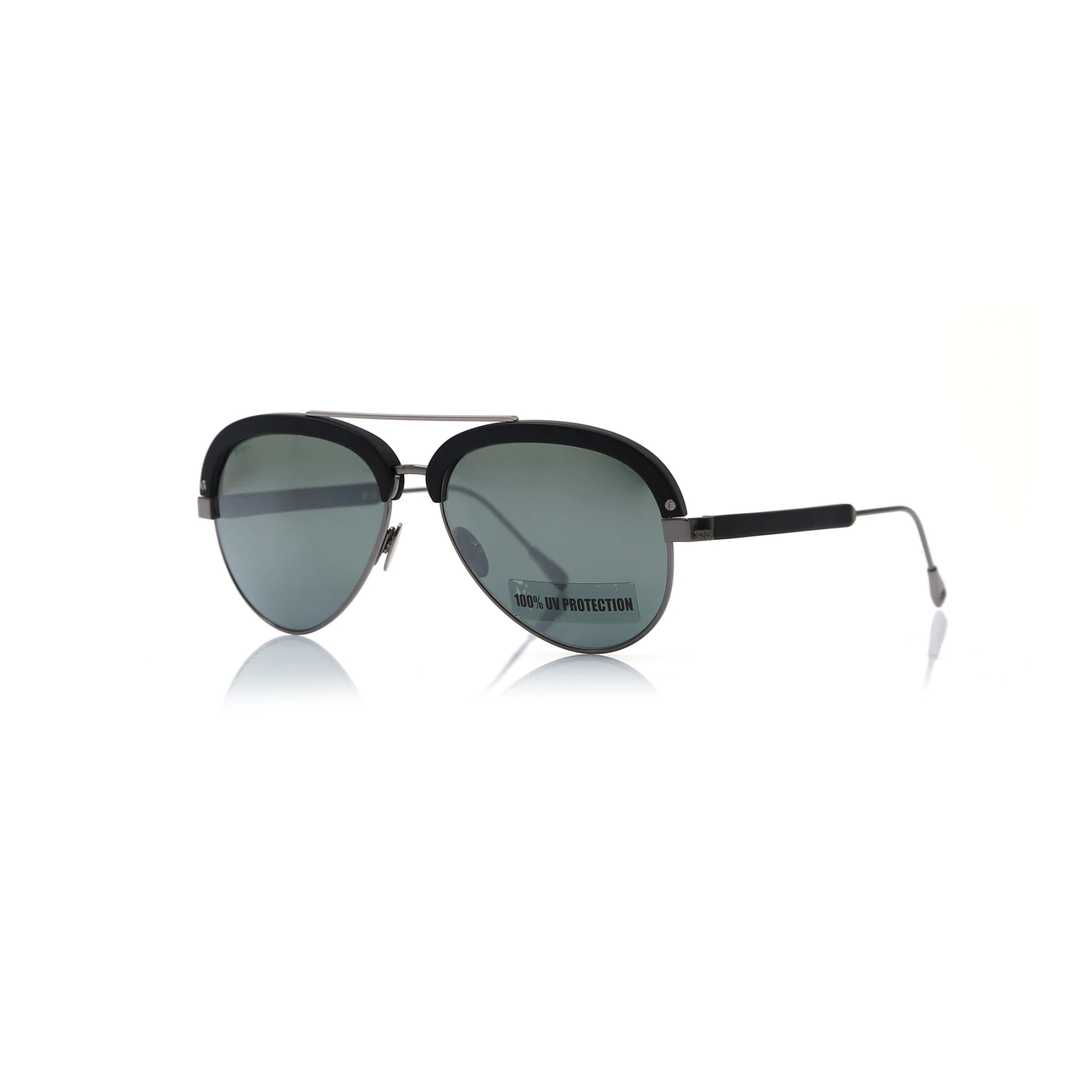 

Unisex sunglasses to 0211 02c metal silver organic drop pilot 56-15-135 tods