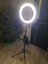 Ring-Light Tripod Makeup Photography-Lamp Phone Remote Youtube 14inch FOSOTO Led 