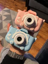 Niños niños Cámara 32G lindo gato de juguete Mini cámara Digital IPS pantalla juguetes educativos para niños cámara para niños regalo de cumpleaños