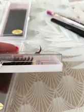 Yelix 16 filas marrón extensión de pestañas postizas pestañas individuales extensiones naturales para pestañas para building