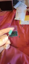 HYTOOS-Bandas de lijado verde sin mandril, accesorios de brocas para uñas, herramienta de pulido para el cuidado de las uñas, 50 Uds.