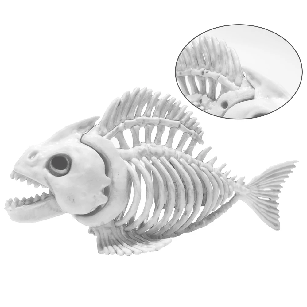 Plastic fish skeleton toy Clearance