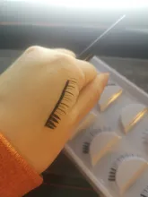 Lápiz Delineador de pestañas mágico 2 en 1, autoadhesivo, No magnético, sin pegamento, delineador líquido brillo ostentoso, impermeable, 1 unidad, 2021