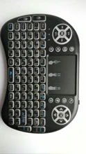 Air-Mouse Touchpad Tv-Box Remote-Control Russian Backlit I8 Mini Wireless-Keyboard Android