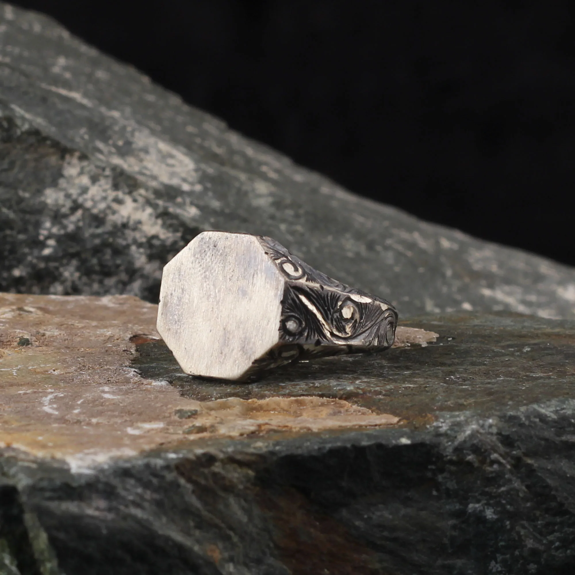 

Silver handmade men's ring 925 sterling silver 2022 new model modern high quality fashion ring with motifs