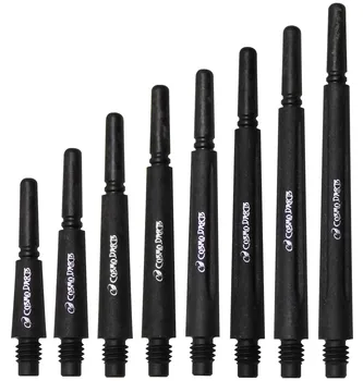 

Rods shaft fit carbon original locked sets size 4