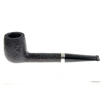 

Gilli Pipe - Canadian - sandblast * * * with silver band