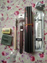 Juego de bocetos de lápiz profesional, Kit de dibujo, bolsas de lápices de madera para pintor, escuela, estudiantes, suministros de dibujo artístico