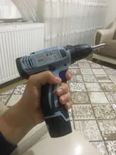 WORKPRO-Destornillador eléctrico inalámbrico 12V, mini controlador de potencia inalámbrico, batería de iones de litio CC de 3/8 pulgadas, 2 velocidades