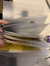 Archivador de fotos A5 A6, productos de almacenamiento, pegatinas de inserción, carpeta de folletos en espiral, 8 Uds., hojas internas, bolsa con cremallera