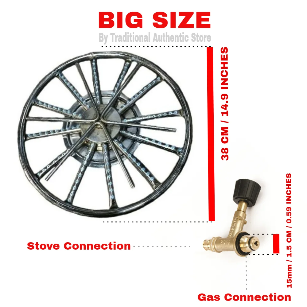 Big size portable gas stove product dimensions