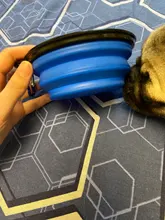 Silicone-Bowl Pet-Dog-Bowl Travel Foldable Outdoor 1PC for Nursing Pitcher
