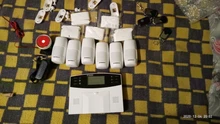 Sistema de alarma de seguridad gsm, intercomunicador bidireccional, SMS, aviso de apagado, Wofea, IOS, aplicación Android de control inalámbrico, envío gratis