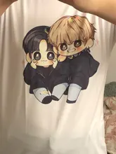 Kpop T-Shirt Graphic JUNGKOOK Korean Tees JIN Funny Jimin-V J Hope SUGA Women for Female