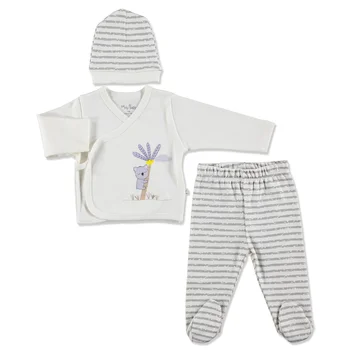 

ebebek For My Baby Summer Boy Koala Snapsuit Hat Pant 3 pcs Set