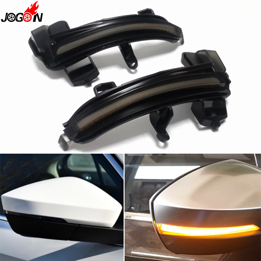 

LED Dynamic Turn Signal Light Side Mirror Indicator Blinker Sequential For Skoda For Škoda Superb MK3 III B8 2016 2017 2018 2019