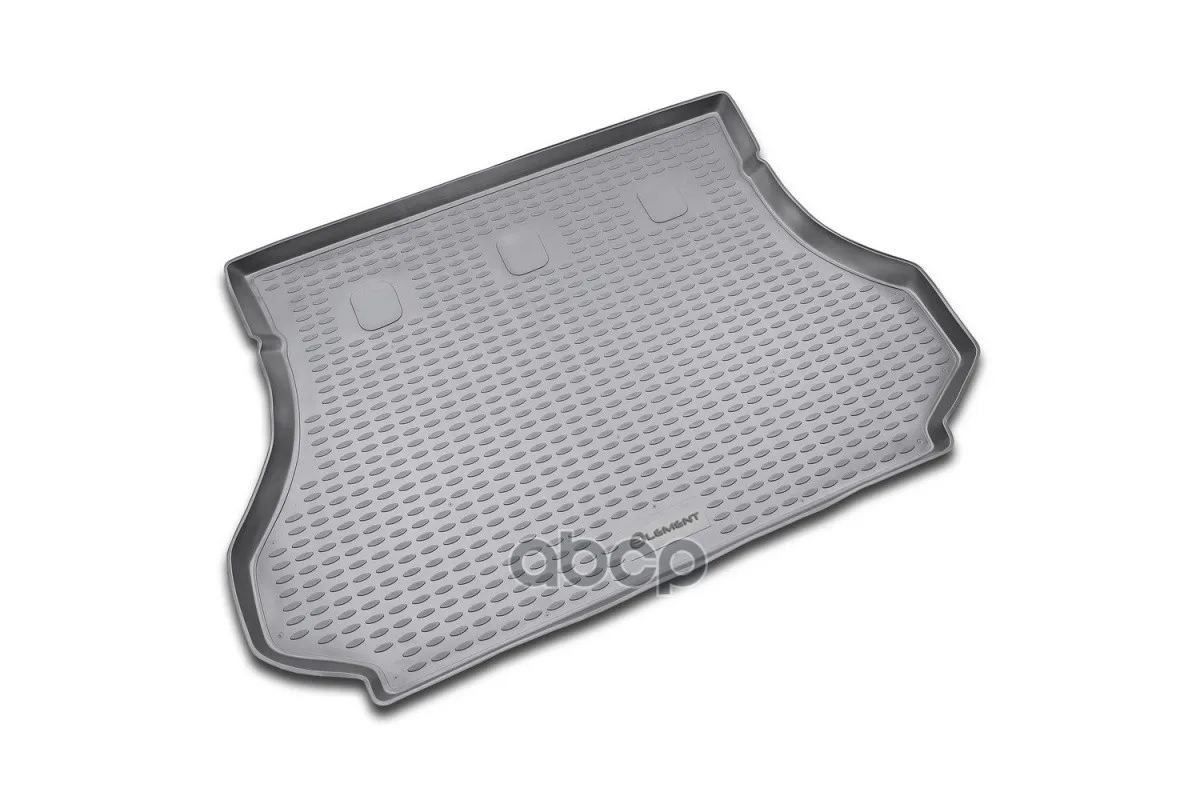 Car mat Rubber Trunk Hyundai Santa Fe Classic 2001-2006, Cross.(PU) ELEMENT. NLC2011B13